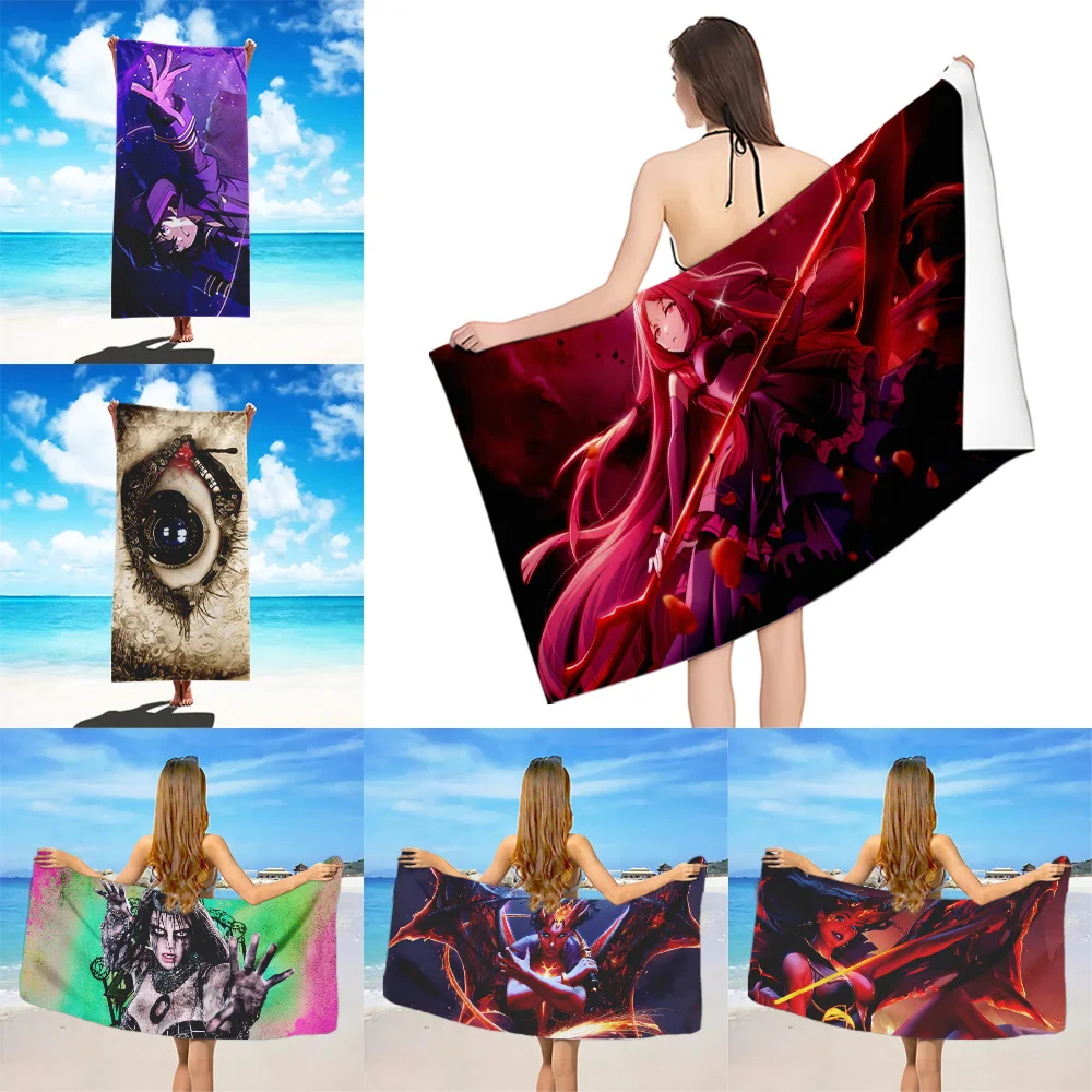 

E-Eminence Beach Towel Microfiber Sand Free Quick Dry Soft Sandproof Pool Towels Gift for Women Travel Gym Shower Camping