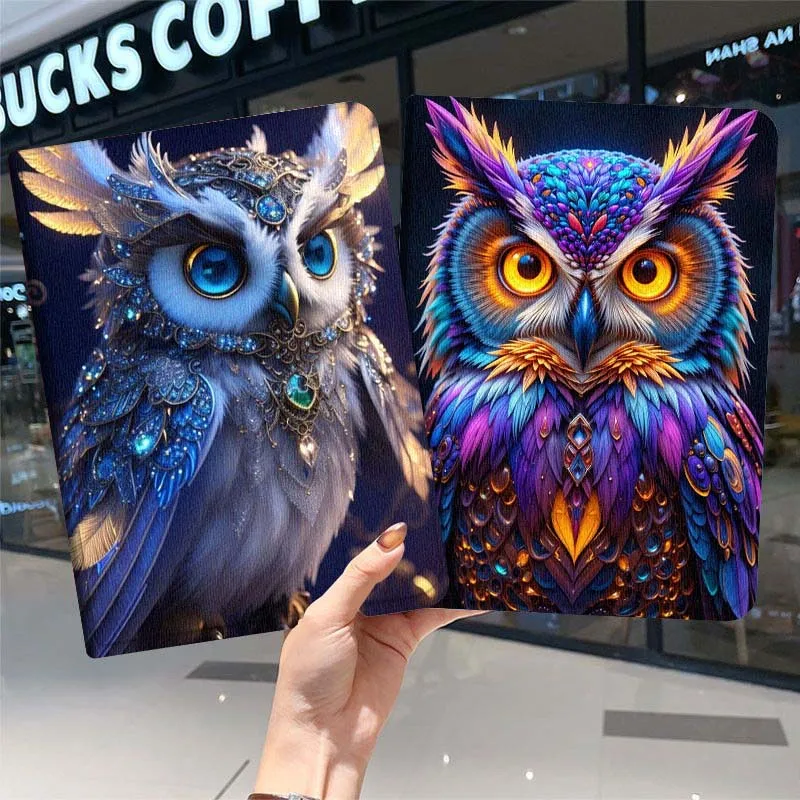 

Owl Bird Cartoon Gift For Samsung Galaxy Tab A7 A A8 A9 A11 S6 S11 10.1 10.4 10.5 Inch Lite PLus Soft Tablet Case