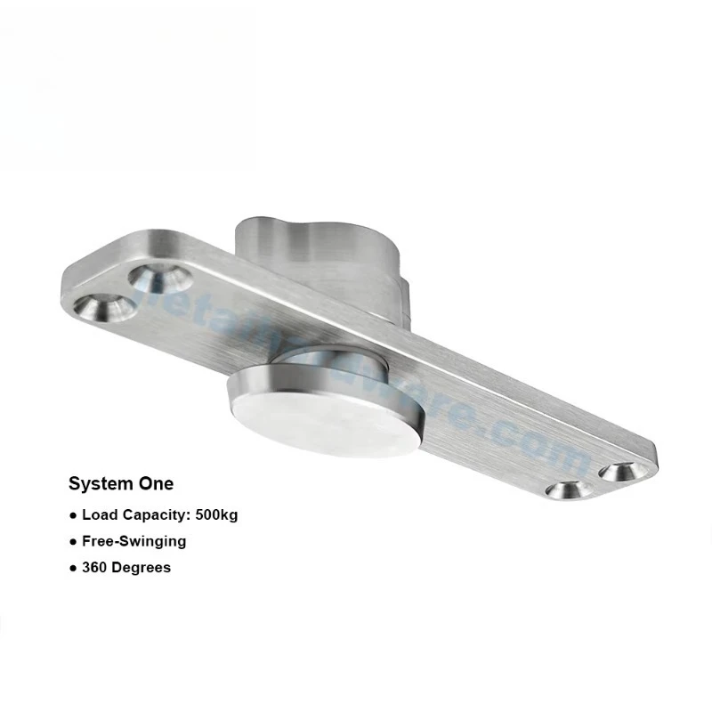 Heavy duty automatic closing stainless steel door hinge, adjustable upper and lower hinge 360 degree opening angle