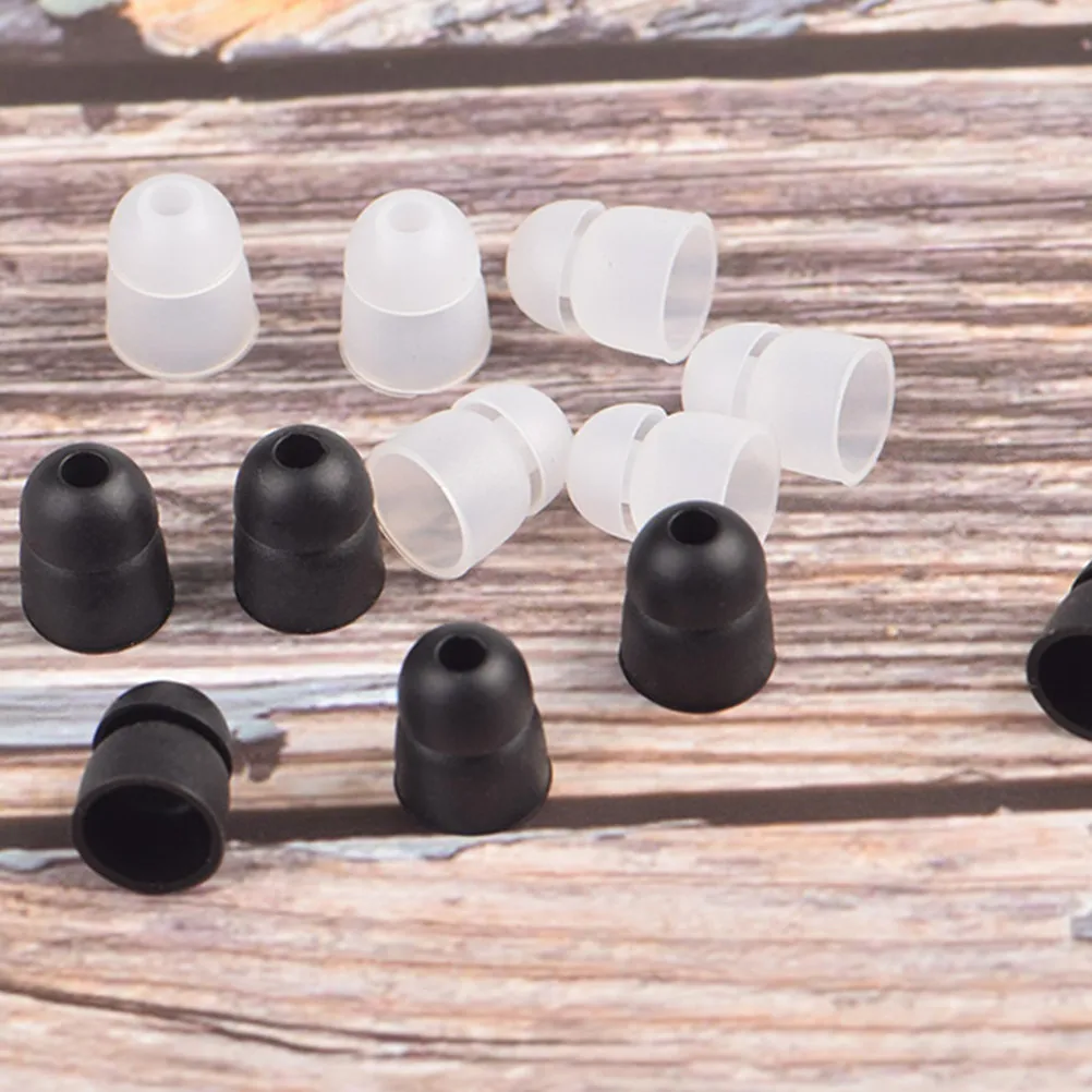 50Pcs Earphone Caps Silicone Elastic Invisible Earbuds Cover Wireless Earphone Accessory for Running Music Video Call