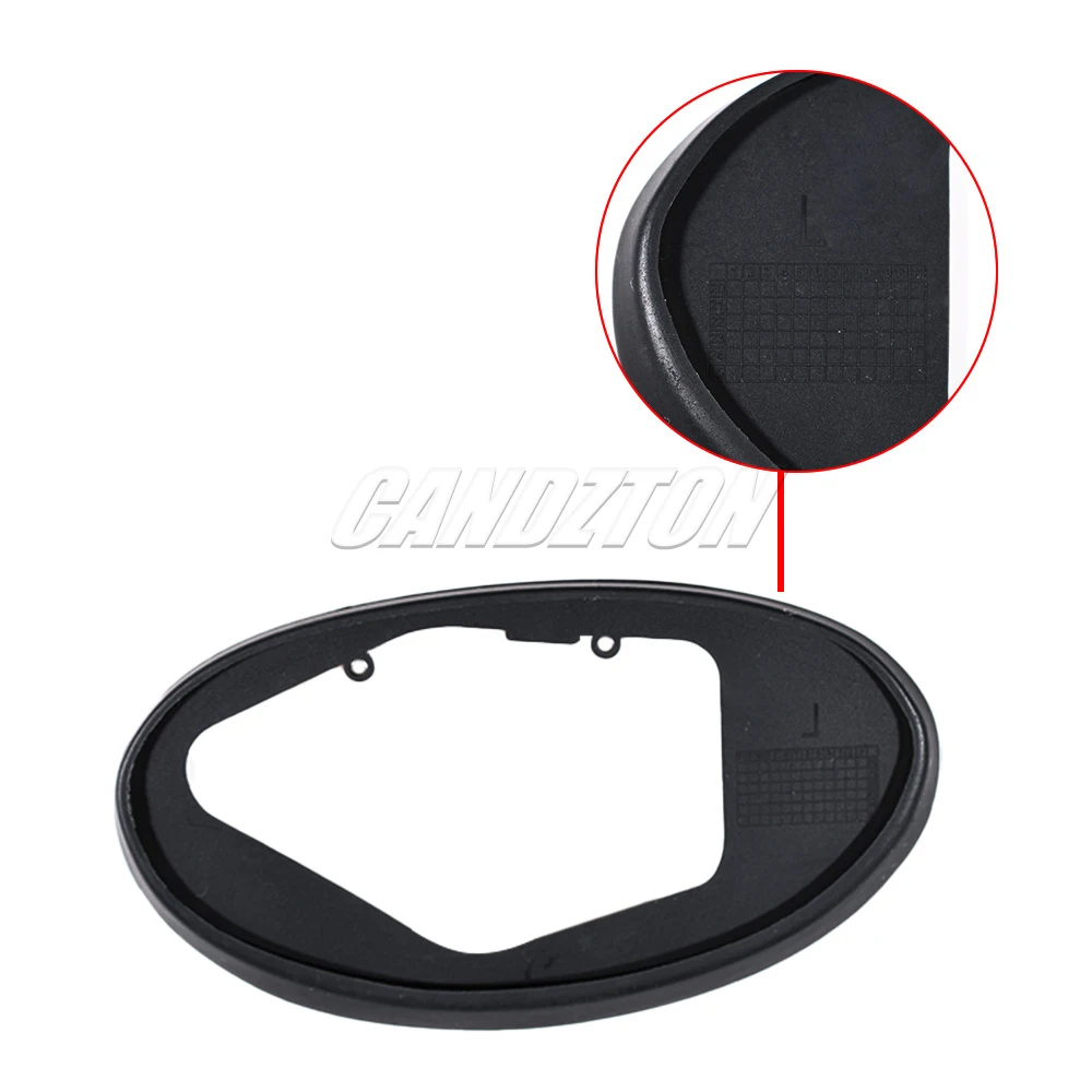 1 Paar Neue Seitenspiegel-Dichtungsringe Set L+R 51167058083 51167058084 für BMW MINI Cooper S R50 R52 R53 Auto-Zubehör – Detail 3