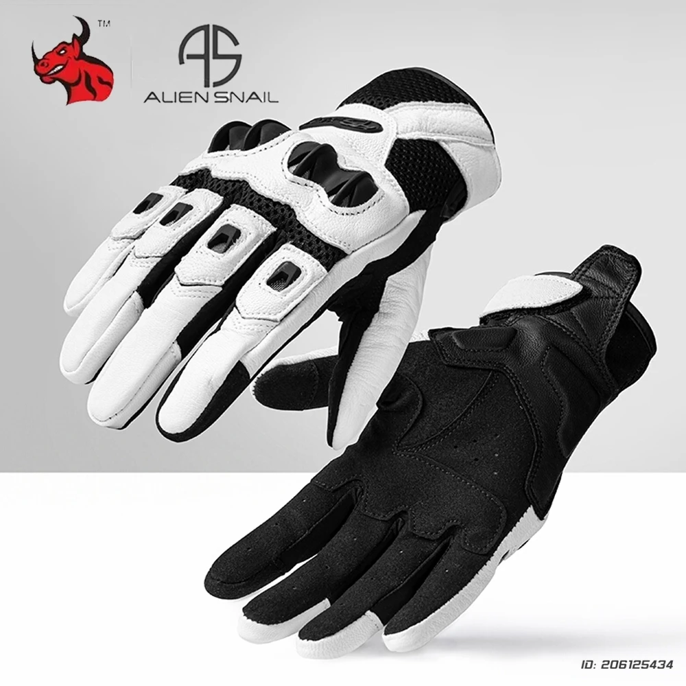 

Retro Motorcycle Gloves Breathable Vintage Riding Gear Touch Screen Design Off Road Gloves Motocross Racing Glove For Men Women