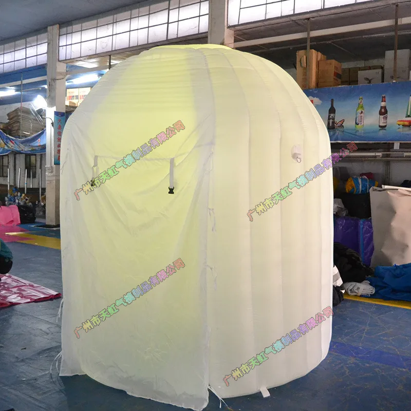 

Inflatable luminous photography tent, inflatable photo booth, outdoor inflatable photo tent, round tent