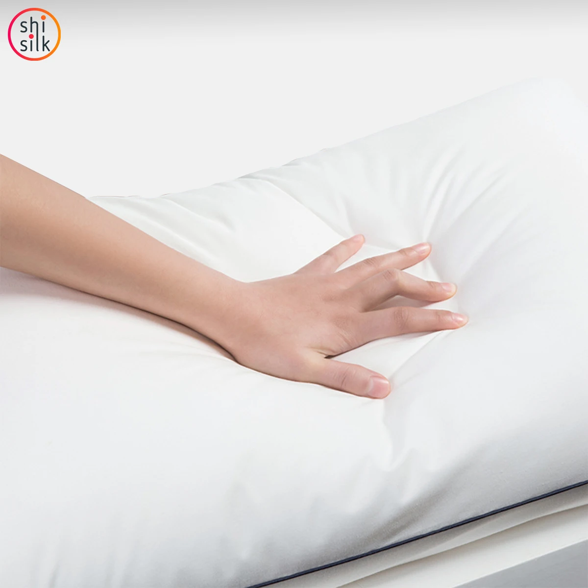 Ukuran Raja Bantal Sutra Murbei Terbungkus Bambu Alami