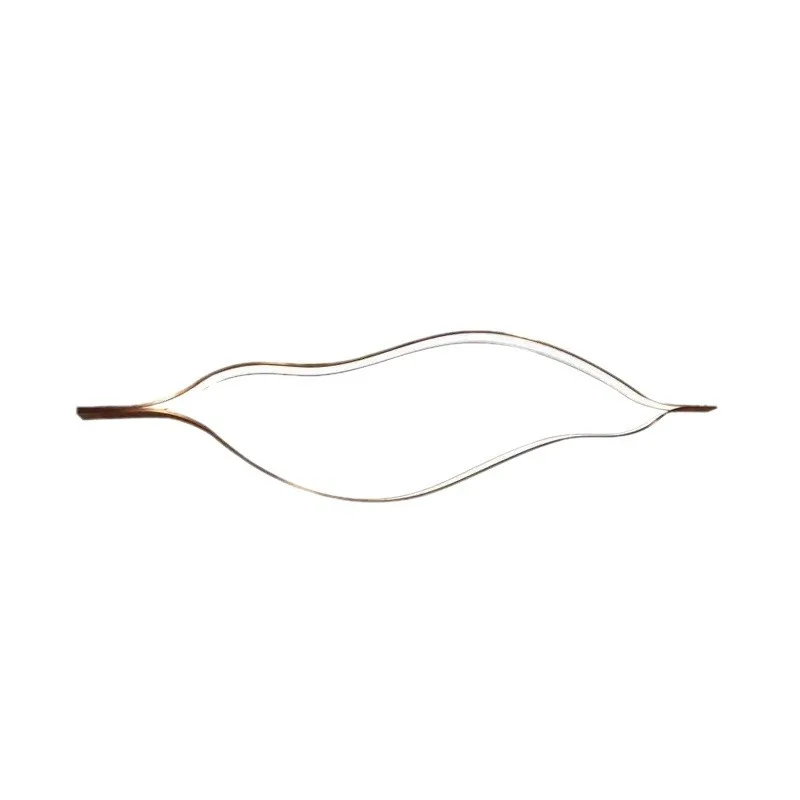 

Creative wave design lip light led modern minimalist showroom meeting aluminum lines