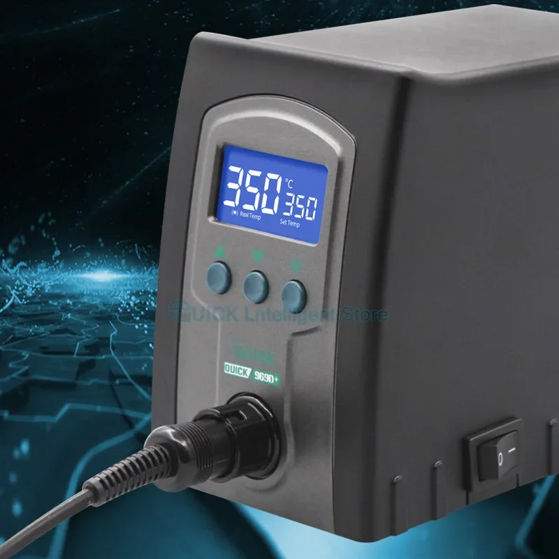 

Soldering Stations QUICK 969D+ Electric Soldering Irons Anti static heat station adjustable constant temperature welding Station