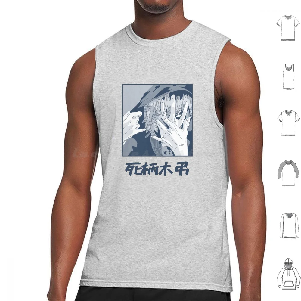 Tomura Shigaraki-Navy Tank Tops Vest Sleeveless Tomura Shigaraki Shigaraki Tomura Tomura Shigaraki Midoriya Izuku Izuku