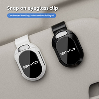 Sunglasses Holder Clamp Car Sun Visor For BYD M6 G3 G5 T3 13 F3 F0 S6 S7 E5 E6 L3 tang yuan atto3 song Covers Accessorie