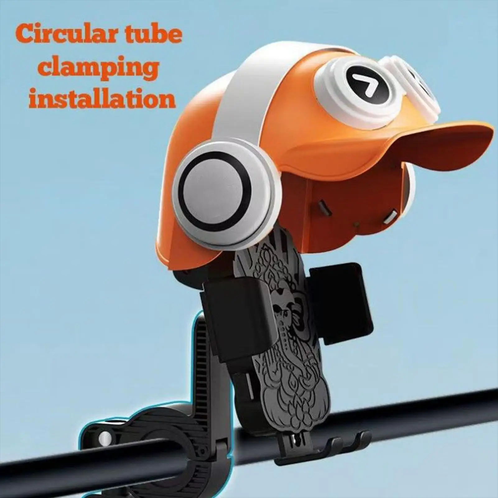 

Electric Vehicle Sunshade Mobile Phone Holder Sunshade Phone Holder With Helmet Consumer Electronics Accessories For GPS Viewing