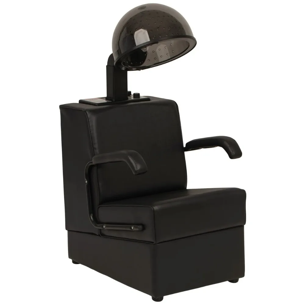 

Buy-Rite Kate Professional Hair Dryer and Chair Combo – Commercial Salon Dryer with 980 Watt Hood and Wood Frame Chair