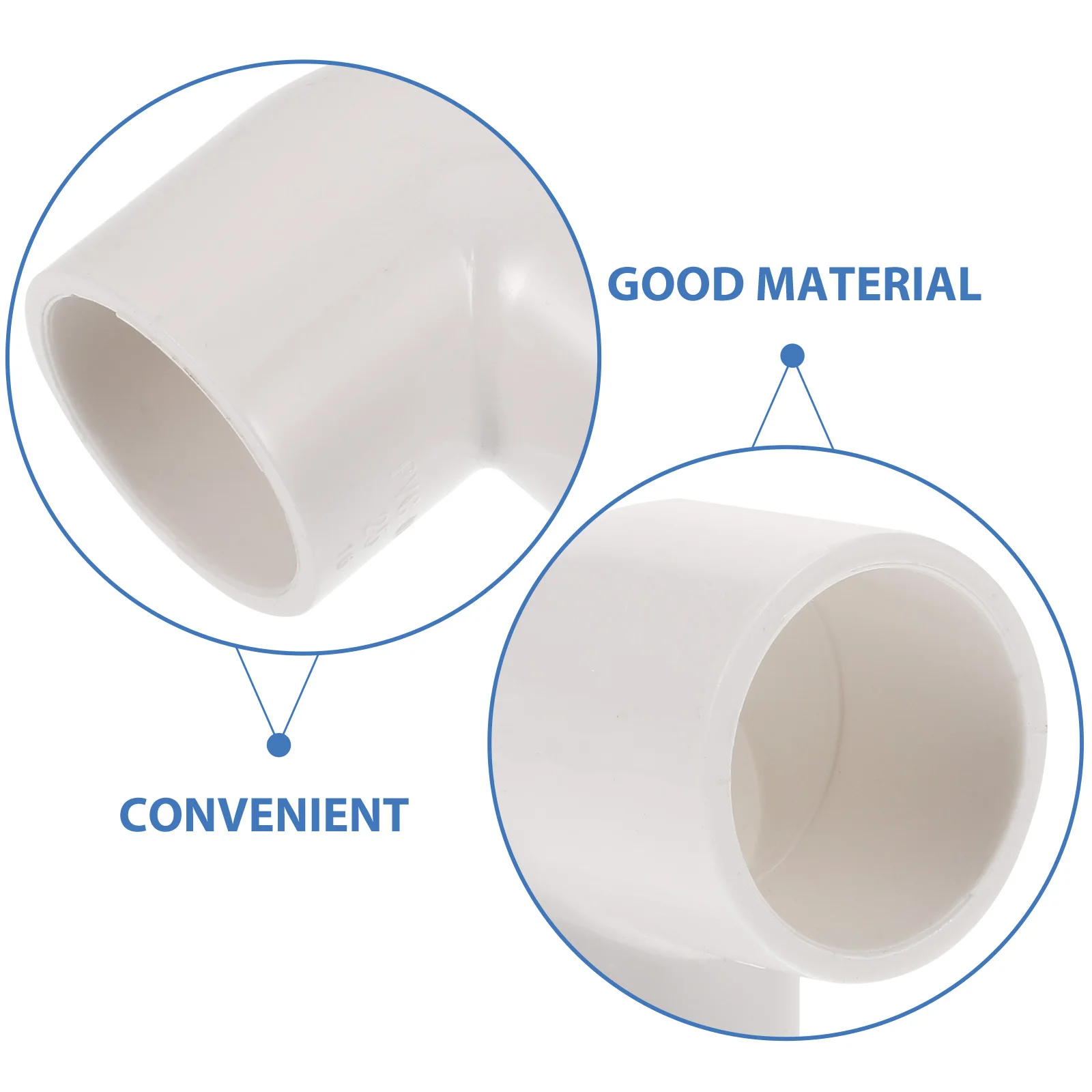 

20 шт., коленчатые фитинги для садовой гидропонной трубы, прочный пластиковый разъем, адаптер для водяной системы, адаптер 90 градусов