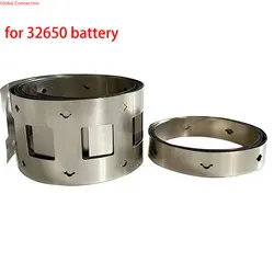 1m 32650 Lithium Battery Connector Nickel Strip 0.2 Thickness 32700 Lifepo4 Battery Pack Connector Nickel-plated Steel Strip