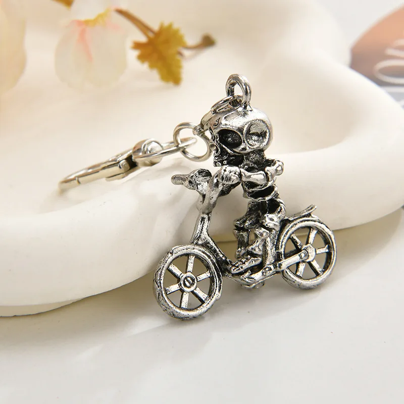 pitbike keychain Metal Racing Moto Key Chain Motocross Keyring Bags Pendant Creative Keys Accessories