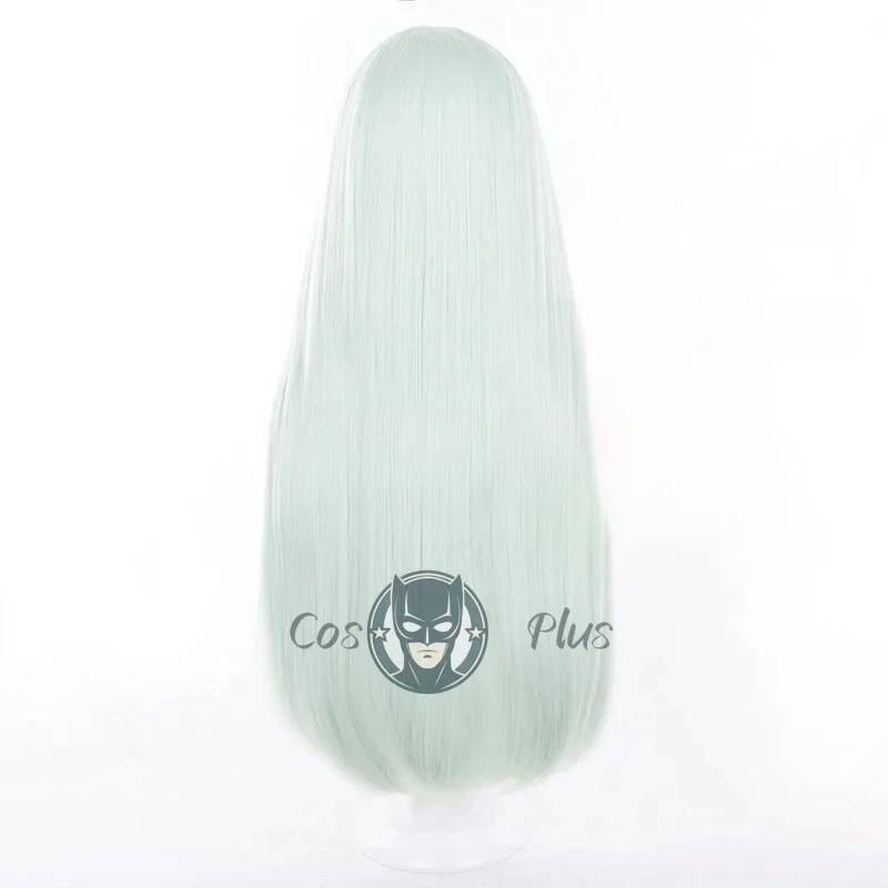 Pelucas de Cosplay de ANIME Mutsumi Wakaba, pelucas de disfraz de BanG Dream de 75cm de largo para mujer, pelo sintético verde claro resistente al calor + gorro de peluca
