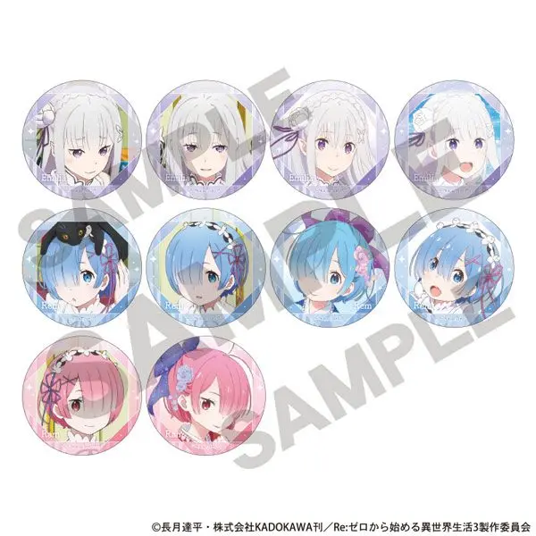 Japan Crux Goods Re Zero Starting Life In Another World Life Badges Re: 0 Peripheral