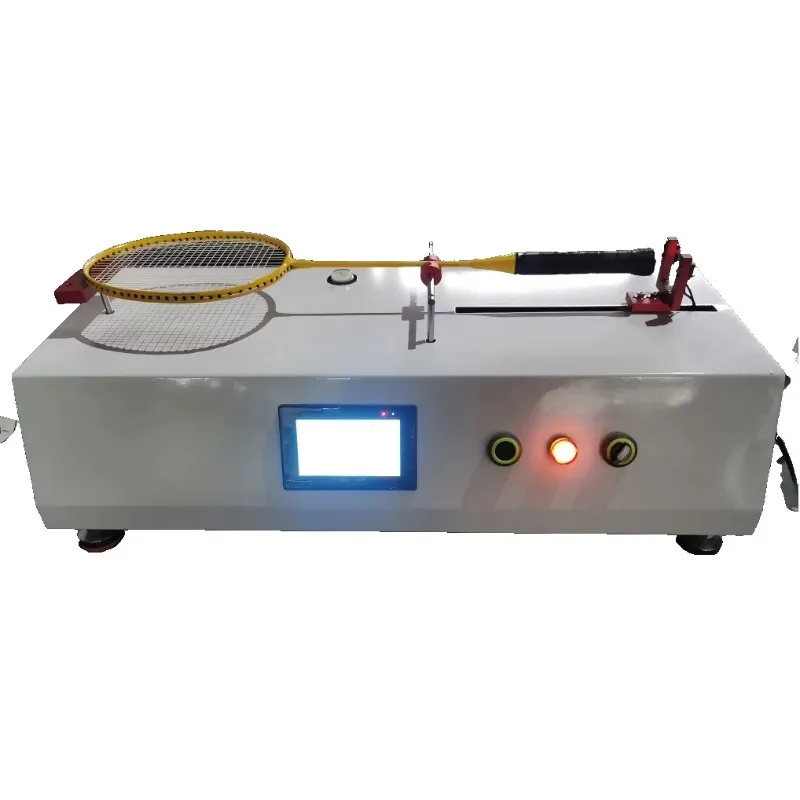 Automatic Badminton Tennis Racket Balancing Testing Machine Measures Swing Weight Balance Point Length 0.01% Accuracy
