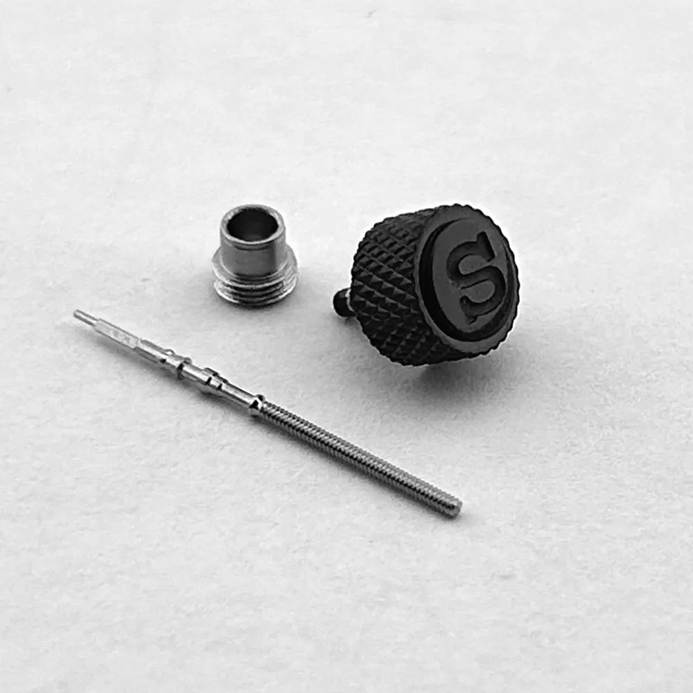 Einschraubbares GMT-Tauchergehäuse, silberne Krone, Ersatz-Uhrenkrone, keine „S“-Gravur und mit eingraviertem „S“, passend für NH34 NH35 NH36 Uhrwerke. – Detail 31