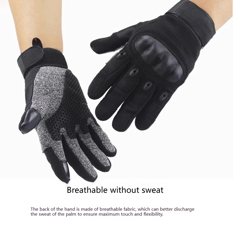 Level 5 Anti-cut and Anti-stabbing Tactical Gloves Army Fans Outdoor All Refers To Male Special Forces Combat Selfdefense Riding