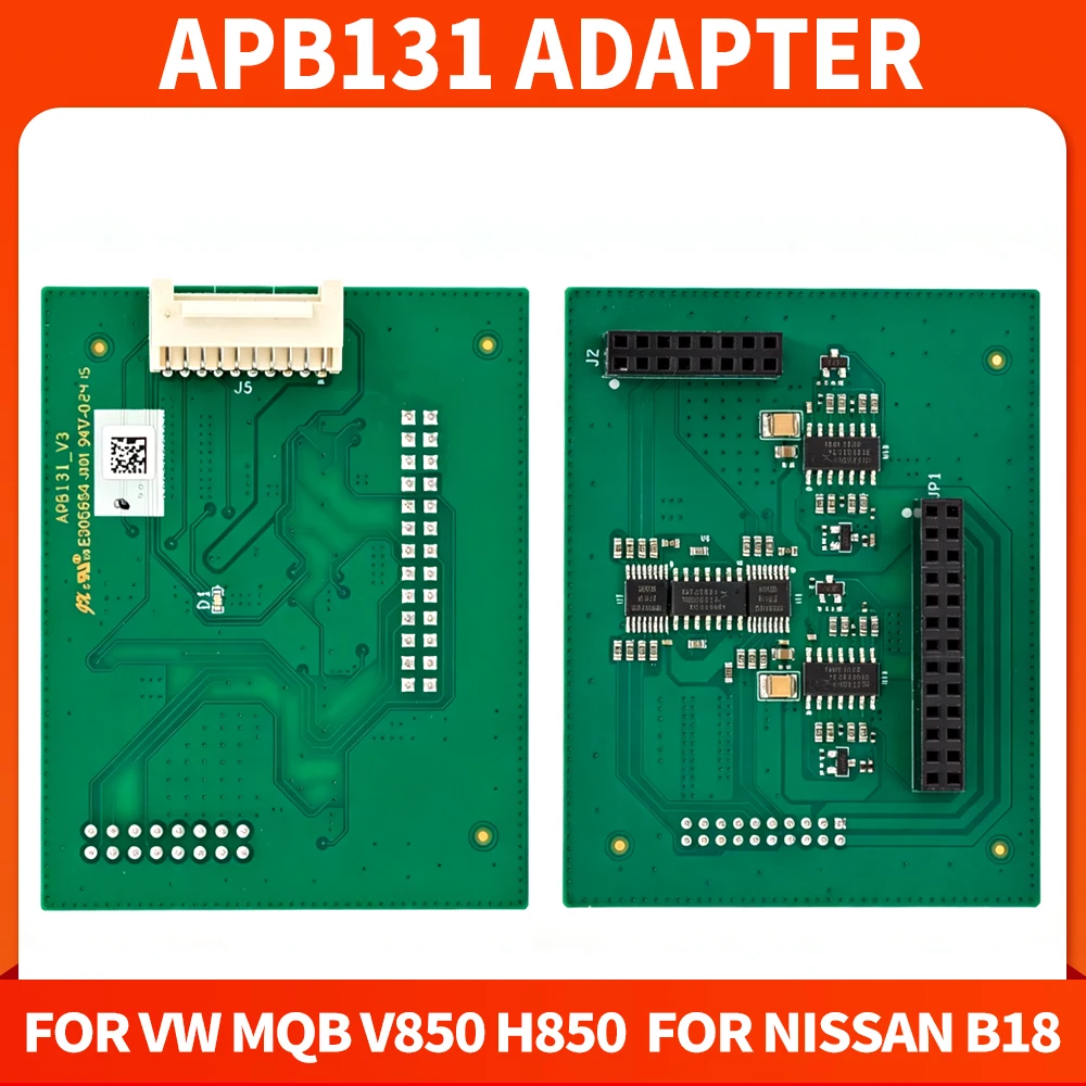 APB131 Adapter Work with XP400 Pro for VW MQB V850 H850 & for Nissan B18 Key Programming Tool Board Full Cables Kit IM508 IM608