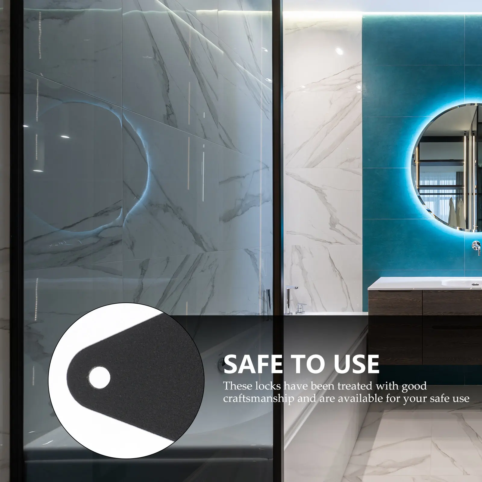 

Комплект из 1 шт. Замок-защелка для раздвижных дверей-амбаров, из углеродистой стали, прочный, надежный, простая установка, черный, фурнитура для дверей