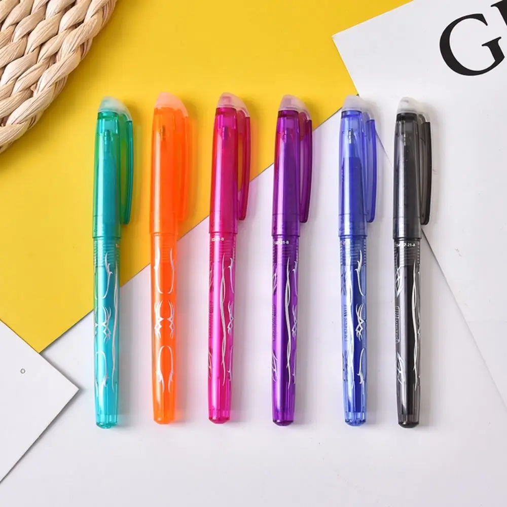 Make Mistakes Disappear Erasable Gel Pen Multi-color 0.7mm Water-based Pen Press The Color Vanishing Graffiti Writing Planner