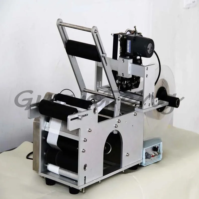 For LT-50D Semi-automatic Round Bottle Labeling Machine with Date Label Printer