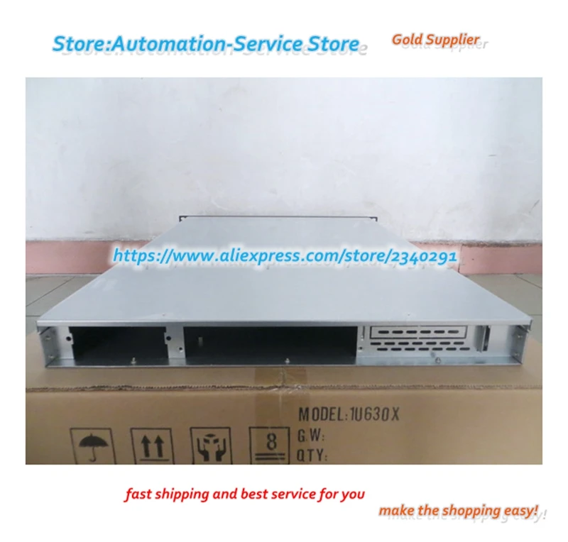 1U Chassis 1U630 Server Chassis Schijf 1U Vier Xeon Server Chassis Plaat Standaard Voeding