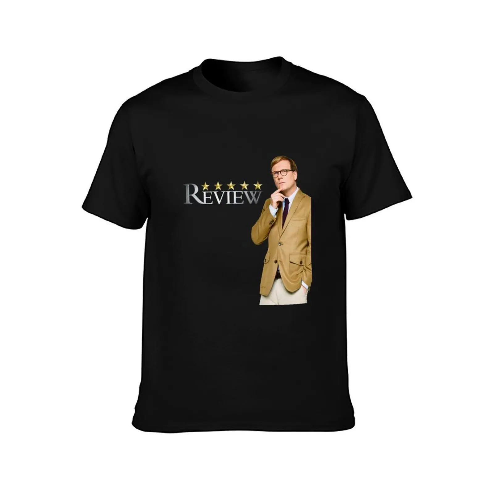 Review With Forrest MacNeil T-Shirt Plus Size Loose Short Sleeve Top