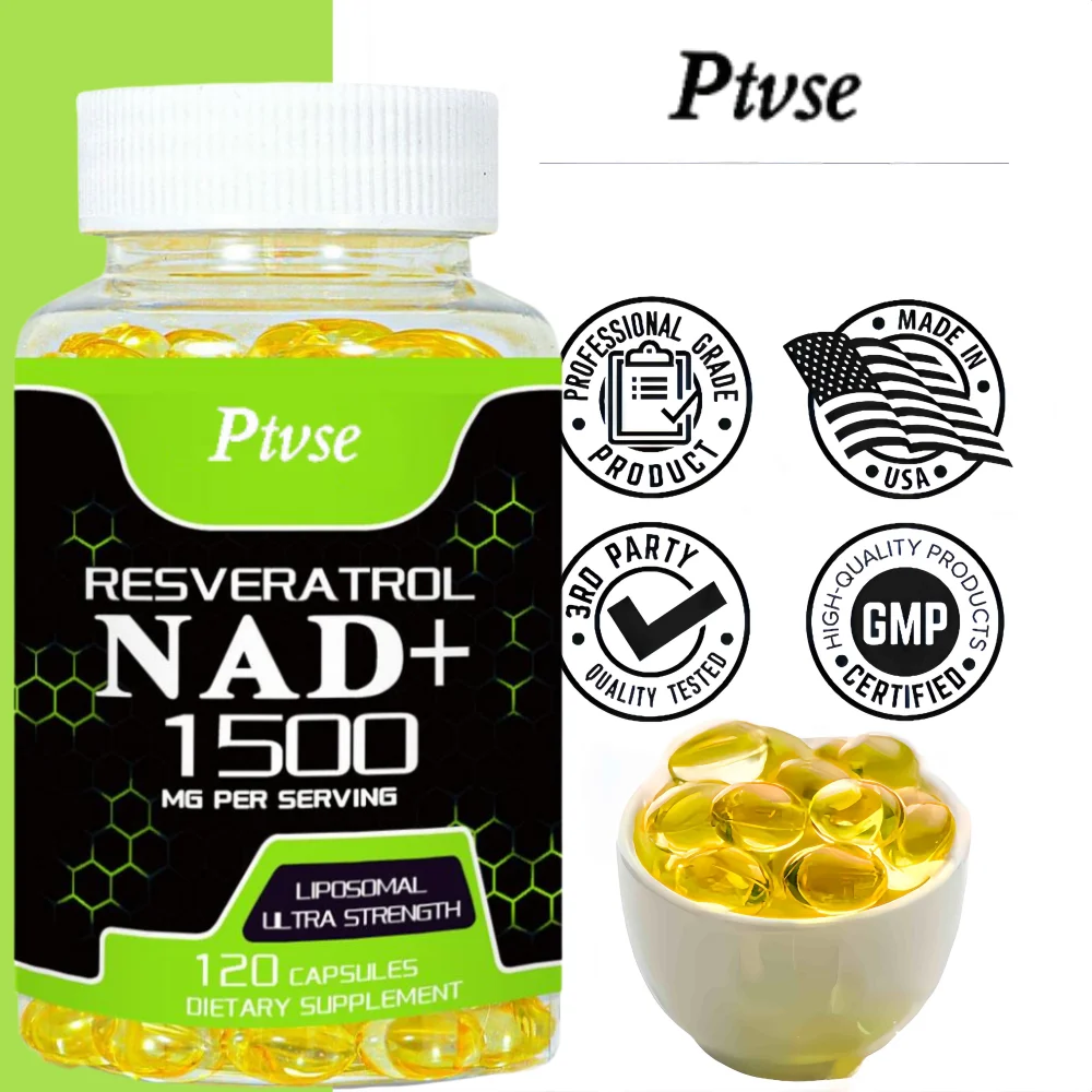 NAD Supplements - Natural Energy, Anti-aging and Cellular Health, Strengthens The Immune System