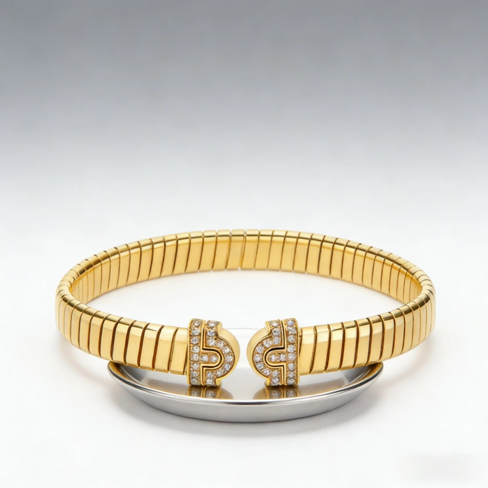 

Модный элегантный изысканный открытый браслет для пар, сверкающий ювелирный подарок на годовщину, роскошный дизайн