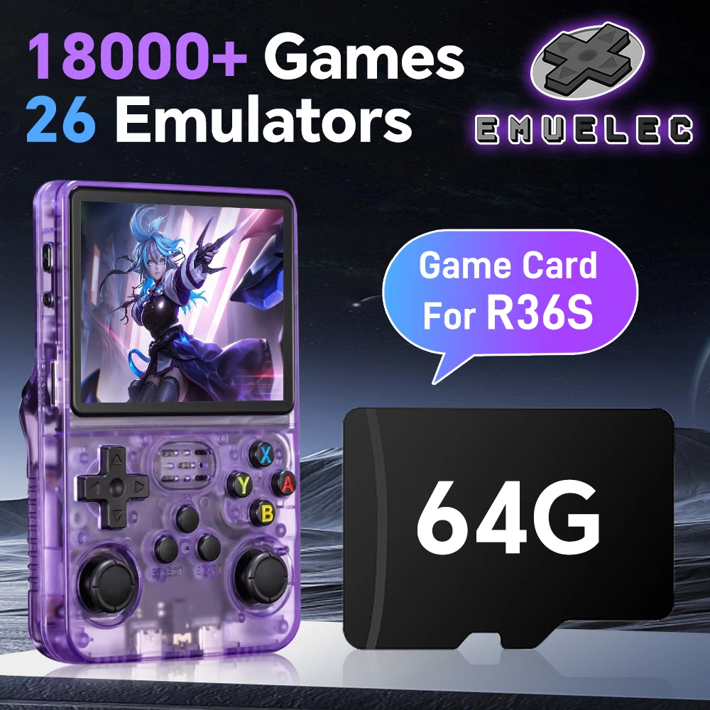 Game Card For R36S …