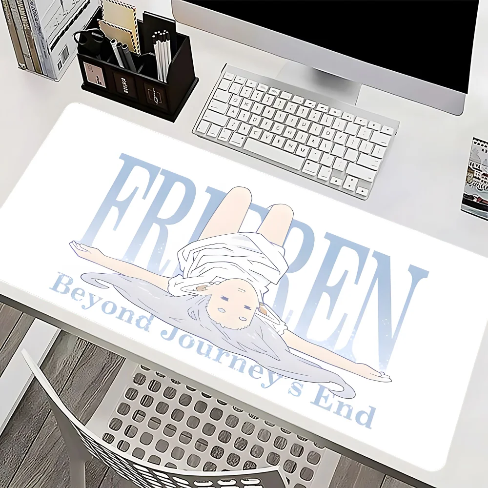 F-Funeral Of Frieren Mousepad Mause Pad Mouses Rug Office Accessories Desk Mat Mousepad Keyboard Gaming Pc Mats Xxl Large Carpet