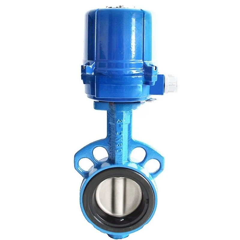 

Wafer Electric Butterfly , Soft Seal Cut-off, Midline, Electric Wafer Butterfly Valve