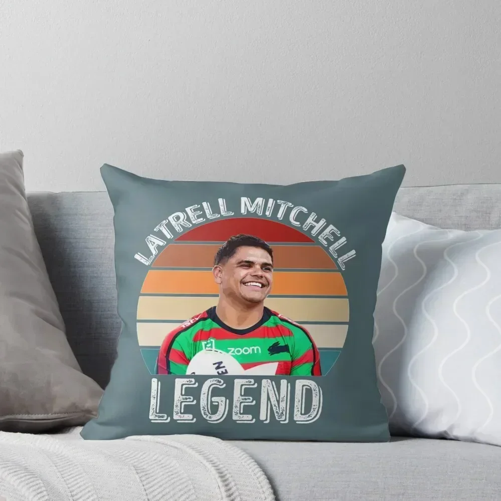 Latrell Mitchell Rabbitohs Throw Pillow Cushions For Children Cushion Cover Luxury pillow