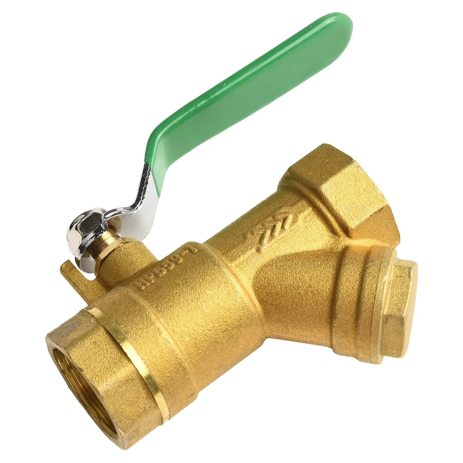 Brass Filter Valve DN15/DN20 For Filtering Water Gas Oil Female Inline YMesh Strainer Threads Filter Brass Filter Valve Parts