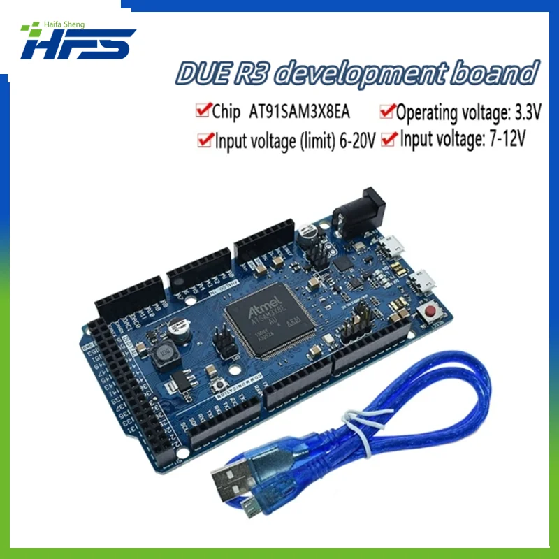 

official DUE R3 Board AT91SAM3X8E SAM3X8E 32-bit ARM Cortex-M3 Control Board Module For Arduino Development board