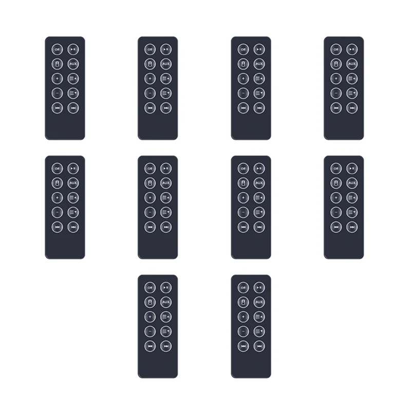 

10X New Remote Control Replacement For Bose Sounddock 10 SD10 Bluetooth-Compatible Speaker Digital Music System