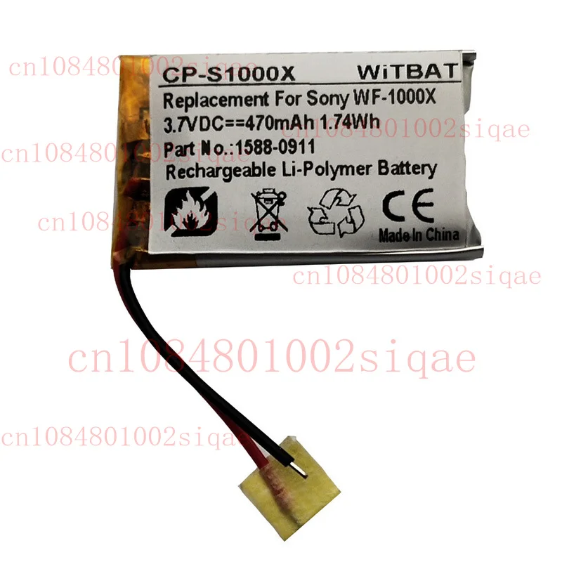 

New Rechargeable Battery for Sony WF-SP700N Headphone Charging Case Battery