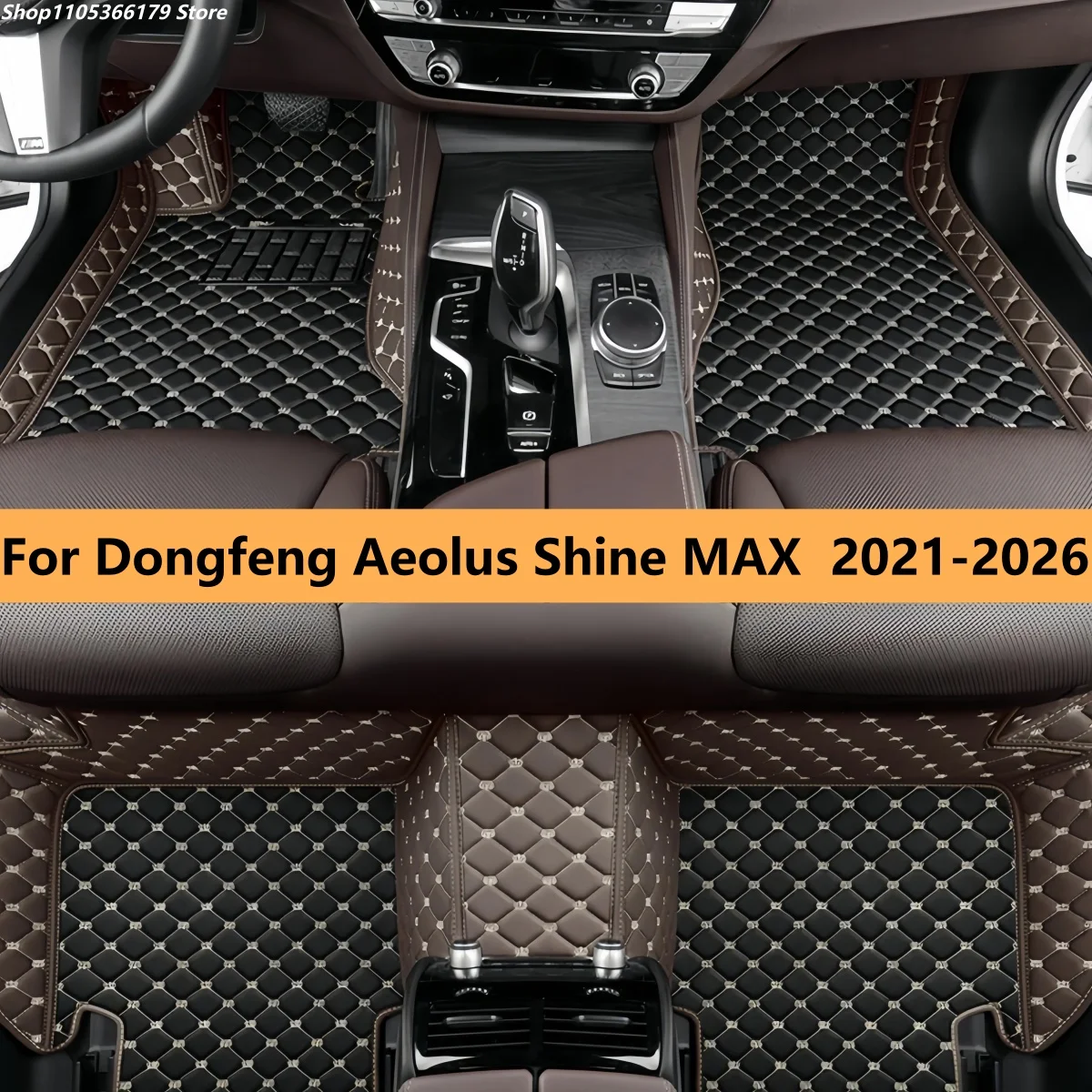 

Car Floor Mats For Dongfeng Aeolus Shine MAX 2021 2022 2023 2024 2025 2026 Auto Foot Matts Rugs Vehicle Full Set Carpet Pads