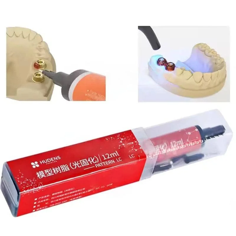 HUDENS PATTERN LC modeling Resin (light-curing) Shade Shade A1 A2 A3 Dental Lab Material Model Denture Model Making Material