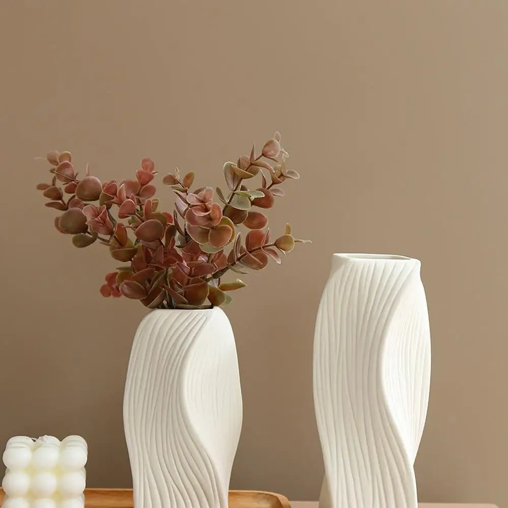 

Plastic Flowerpot Flower Vase Creativity Dry Flower Bottle Flower Arrangement Simplicity Modern Home Decor Furnishings Vase