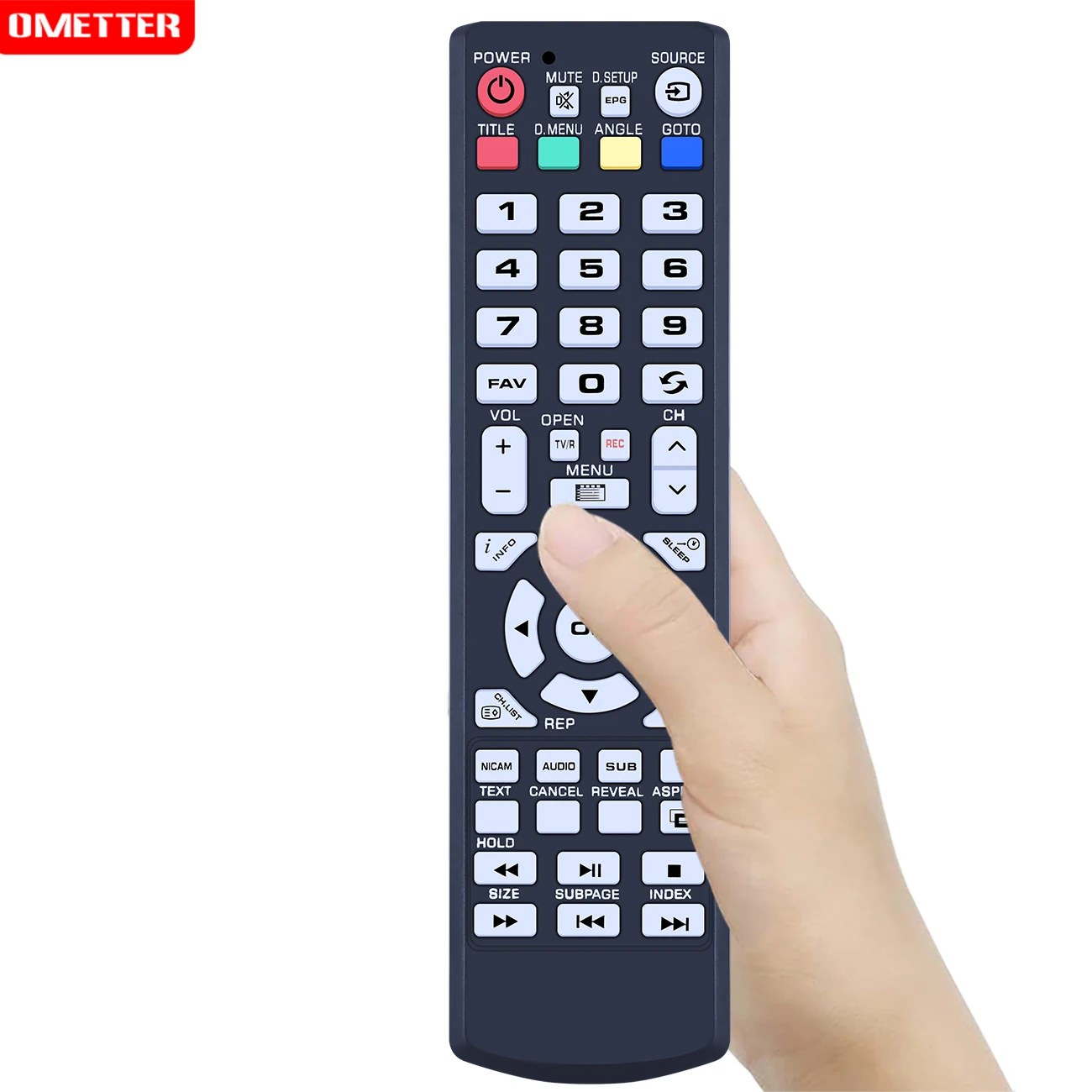 جديد لجهاز التحكم عن بعد Palsonic 23.6 بوصة FHD LED TV DVD Combo White TFTV2410MW