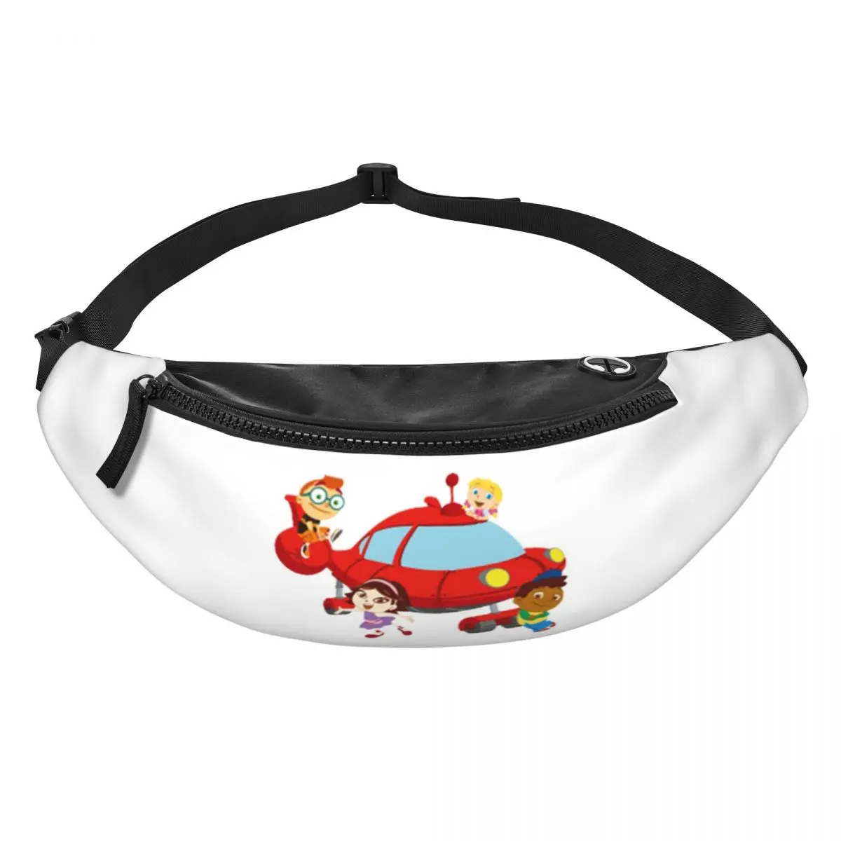 

Поясная сумка Little Einsteins для мужчин и женщин, регулируемая поясная сумка через плечо, дорожная сумка для бега, телефона