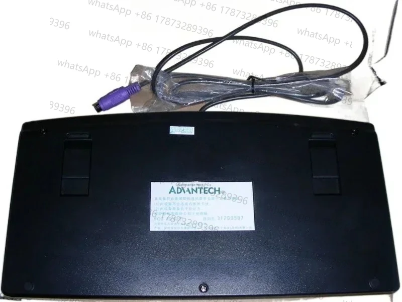 

Клавиатура Advantech 114A, 88-клавишная мини-клавиатура PS/2, промышленная компьютерная клавиатура 96KB-88P2-B-CN1, мышь с круглым вырезом