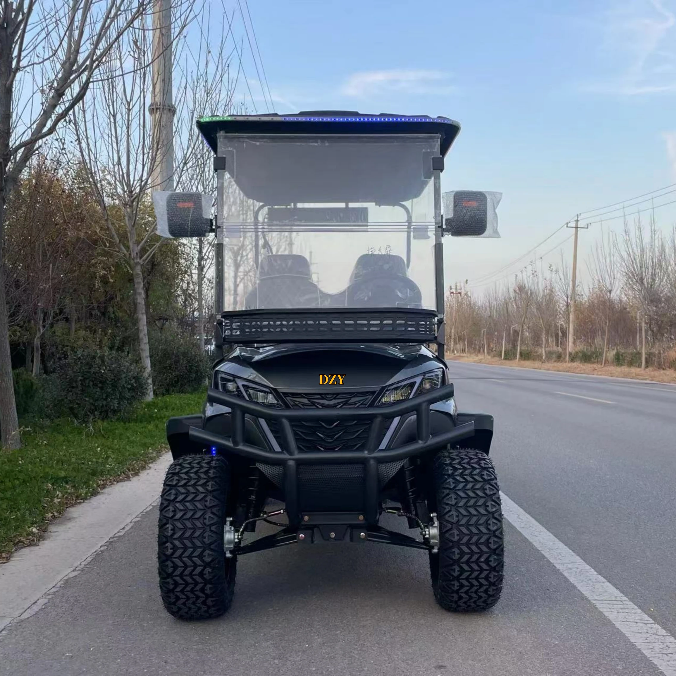 Certified Club Car Electric Golf Buggy High Quality 6-Seater Gasoline Golf Cart 48v Battery Voltage Available for Sale