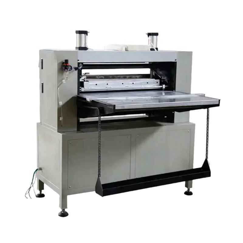 High Quality HVAC System Filter Media Pleating Machine Air Filter Composited Materials Knife Pleating Machine