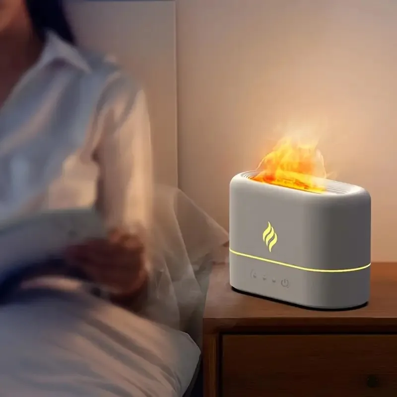 موزع روائح عطرية LED بـ 7 ألوان مع إيقاف تلقائي، مرطب للزيوت العطرية للمنزل، والمنتجعات الصحية، واليوجا، والمكتب، وغرفة النوم