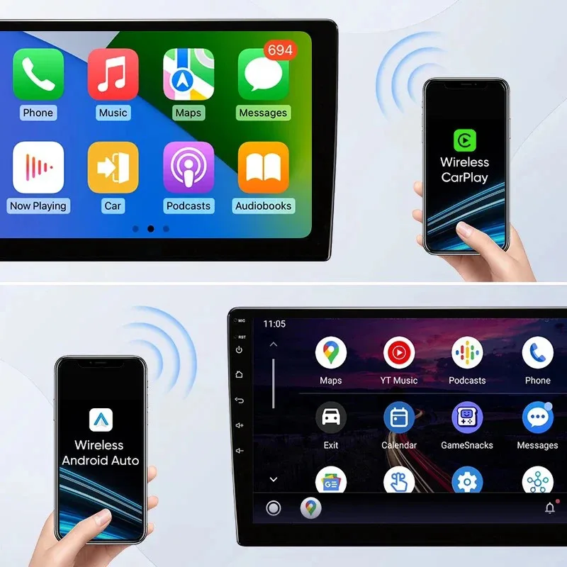 Android 14 CarPlay авторадио для Fiat Strada Idea 2012-2016 2K QLED мультимедийный видеоплеер GPS стерео головное устройство 4G DSP радио bt