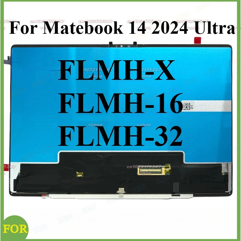 

BDBH 14-Inch 2.8K Original for Matebook 14 2024 Ultra Flmh-X Flmh-16 Flmh-32 Touch Screen Display Assembly 2880*1800 OLED 120Hz