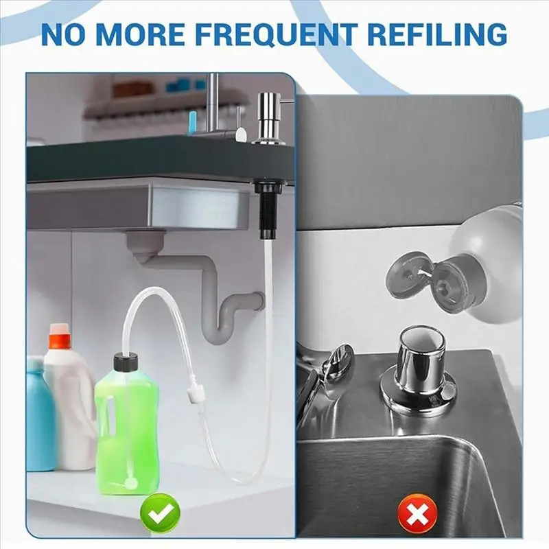 

Soap Dispenser Extension Tube Kit Kitchen Sink Soap Dispenser Extension Pipe Kitchen Supplies Accessories